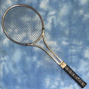 Classic Silver Tennis Racket